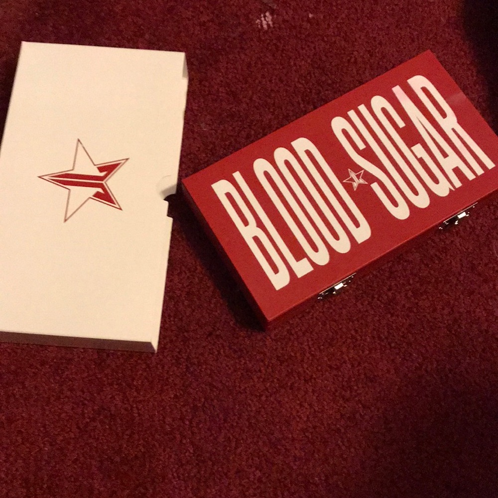 Authentic Jeffree Star blood sugar palette